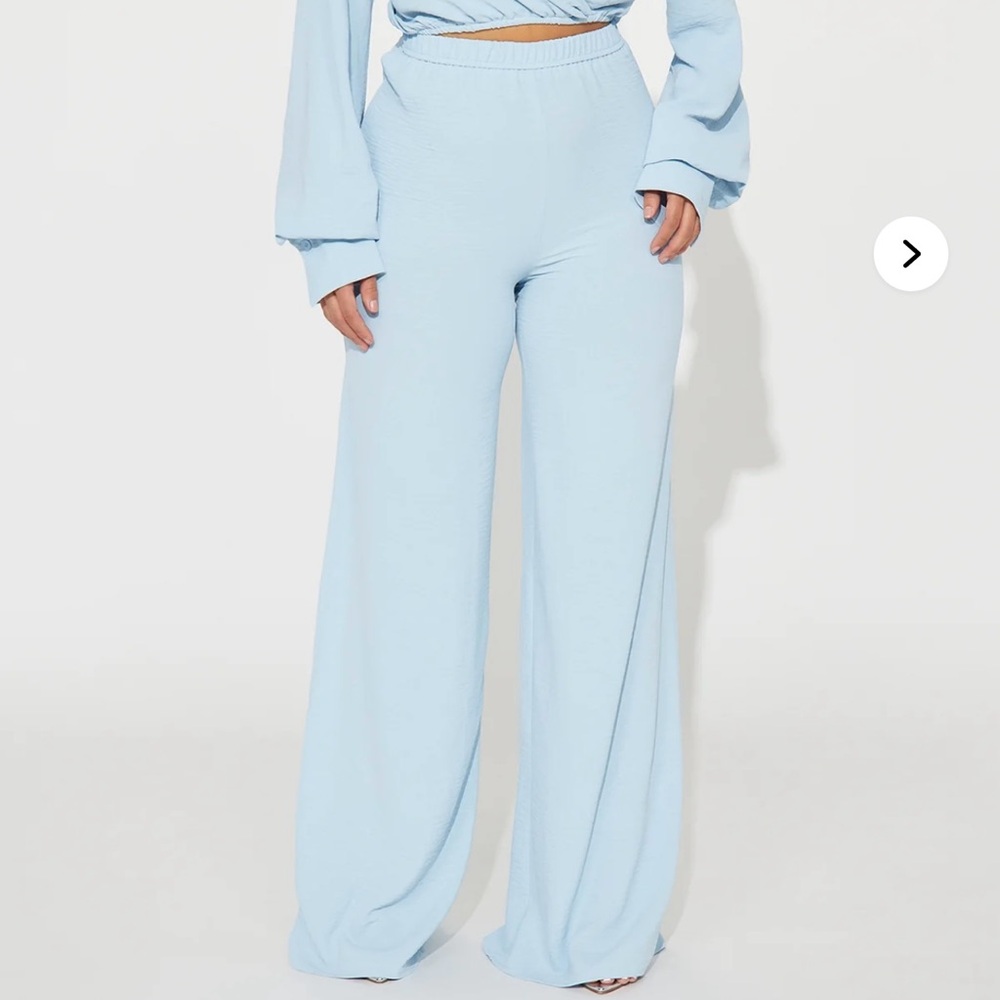 Sweet Angel Pant Set - Light Blue